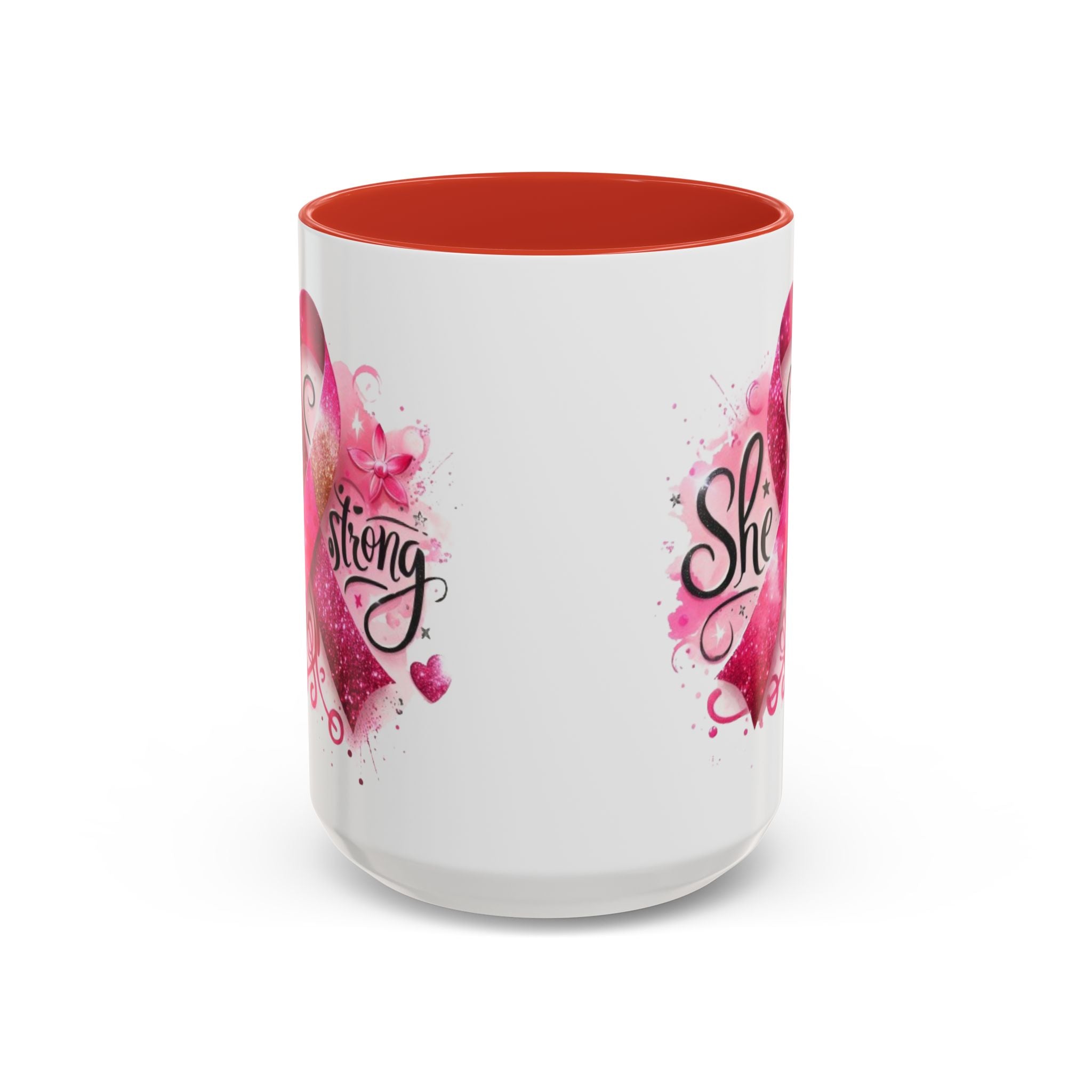 Empowering Pink Ribbon Coffee Mug - Gift for Survivors, Breast Cancer Awareness, Motivational Mug, Inspirational Drinkware, Self-Care Gift