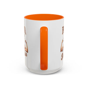 Hot Mama Has Muscles Coffee Mug - Fun & Motivational 11/15oz Accent Mug for Fitness Lovers