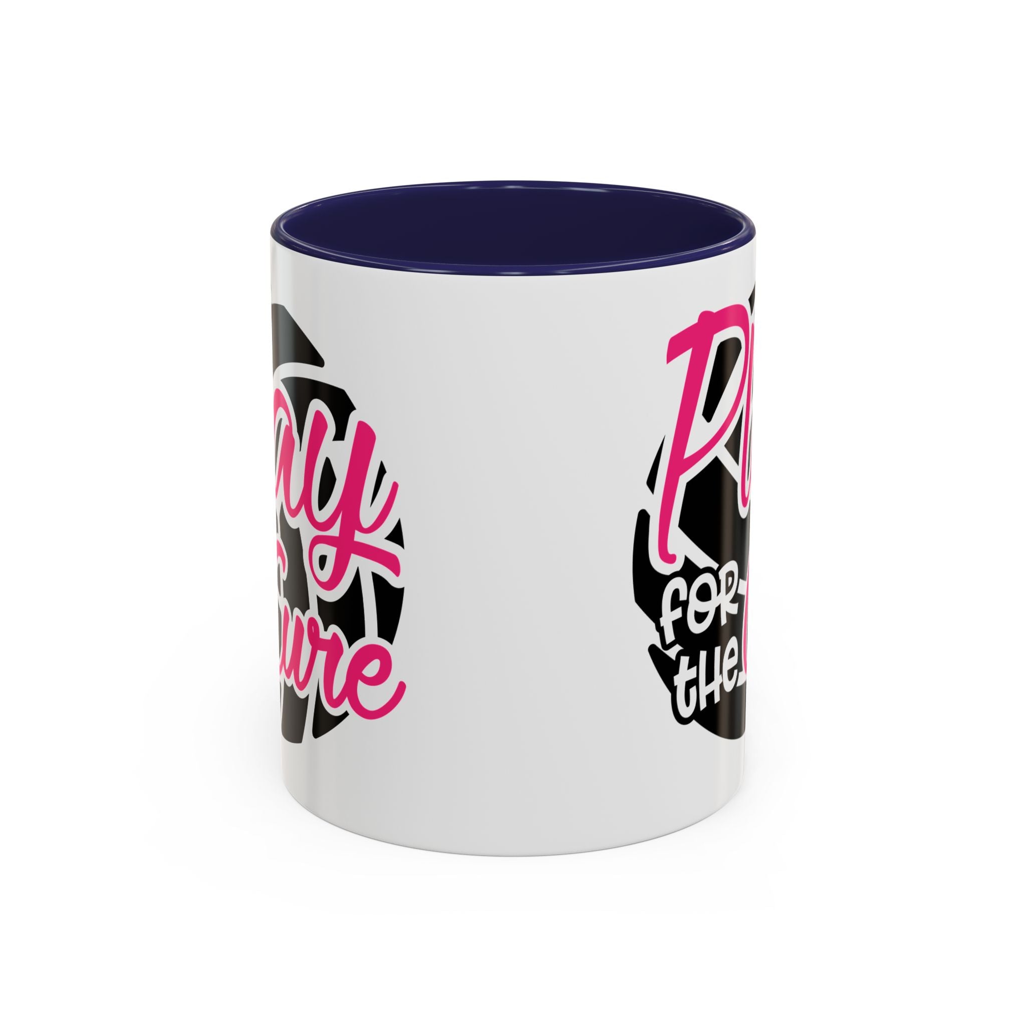 Volleyball  Coffee Mug, Play for the Cure Cup, Sports Gift , Athletes, Cancer Awareness, Inspirational Mug
