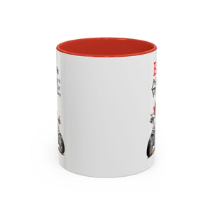 Bad to the Gnome Coffee Mug - 11oz & 15oz Accent Mugs for Bikers & Gnome Lovers