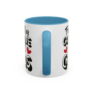 Caffeine Chaos Mug - Perfect for Coffee Lovers, Funny Gift for Friends, Home Office Essential, Birthday, Coffee Break