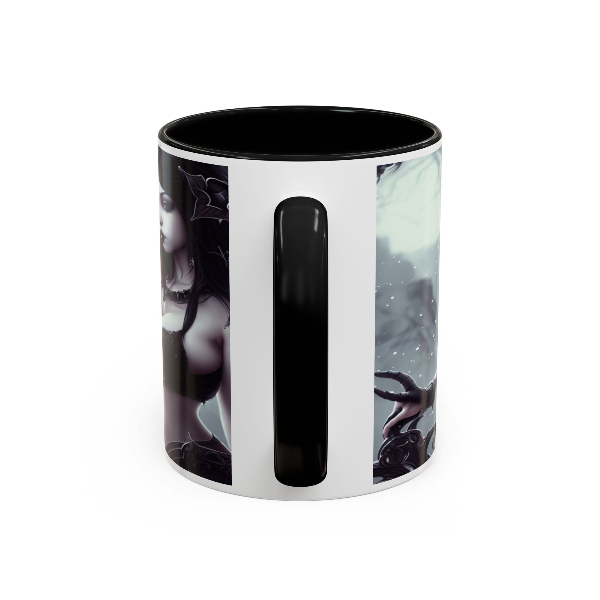 sexy busty woman Gothic Fantasy Coffee Mug – 11oz & 15oz Sculpted Design horror art