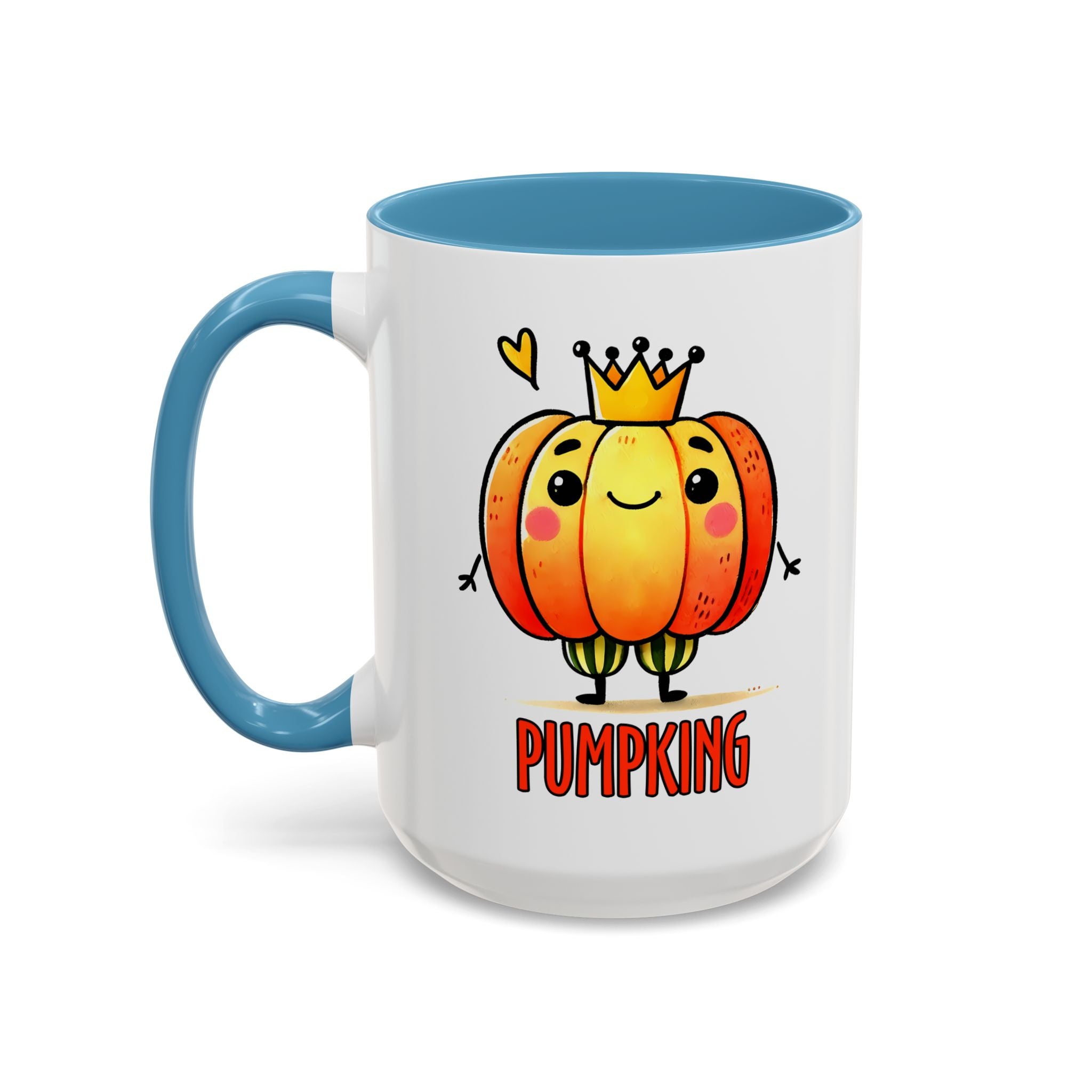 Pumpkin King Coffee Mug, Cute Mug for Fall, Halloween Decor, Gift for Pumpkin Lovers, Funny Holiday Mug, Fun Kitchenware