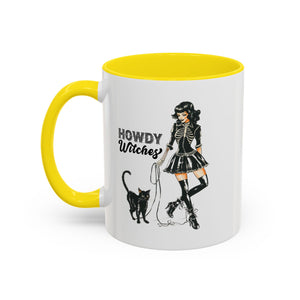 Spooky Cat Coffee Mug, Halloween Gifts, Witchy Home Decor, Black Cat Mug, Cozy Drinkware, Magical Kitchen Accessories