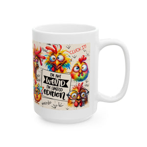 funny Chicken Humor coffee Mug - Fun Gift for Coffee Lovers, Kitchen Decor, Chickens, Quirky Design, Birthday Gift