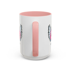 Empowering Heart Coffee Mug | Inspirational Gift for Women, GRL PWR Mug, Cute Kitchen Decor, Unique Friendship Gift, Motivational Coffee Cup