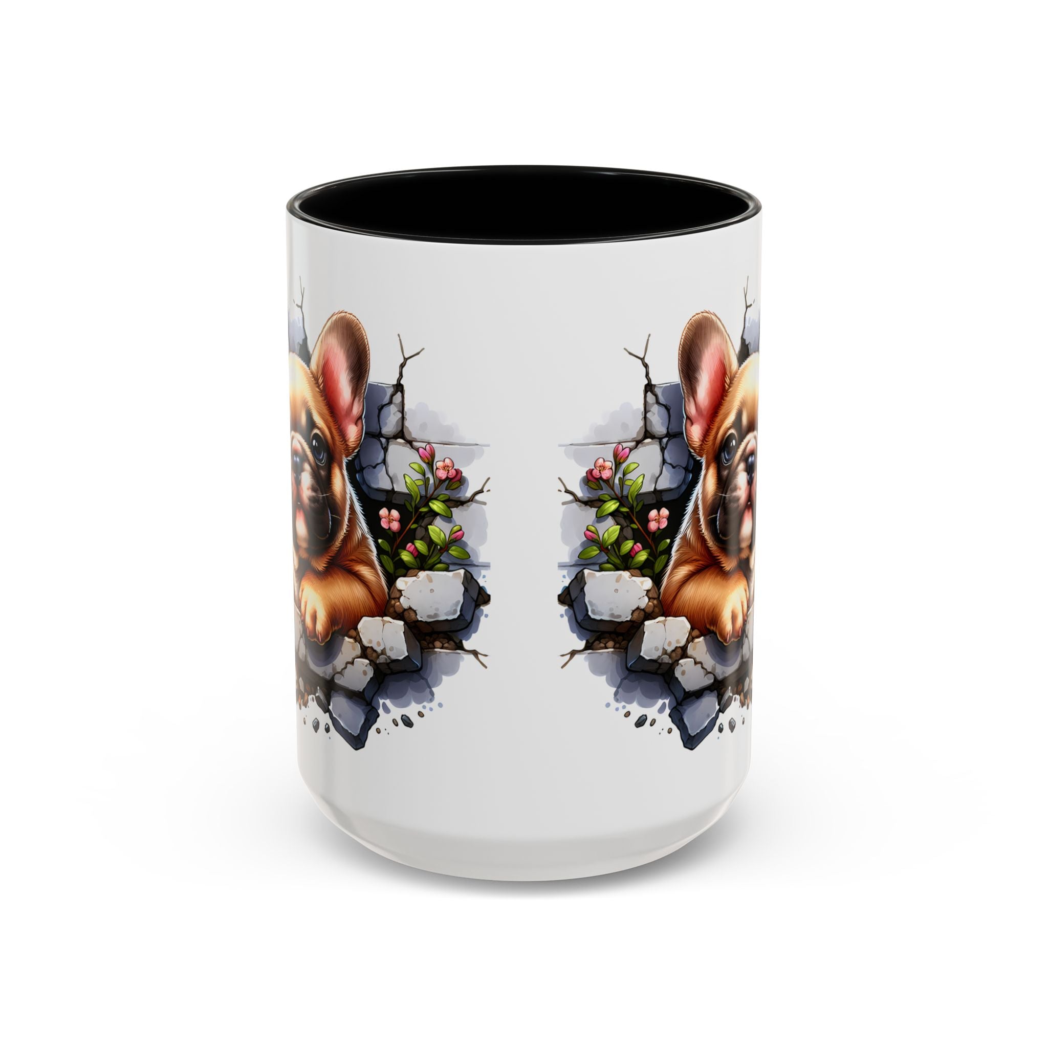 Charming Dog-Themed Coffee Mug, Perfect for Pet Lovers, Gift for Dog Owners, Cute French Bulldog Art, Ideal for Birthdays and Holidays