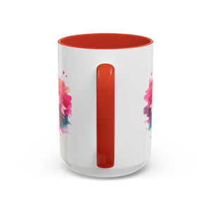 Pink Ribbon Warrior Coffee Mug, Support Breast Cancer Awareness Gift, Inspirational Mug, Cancer Survivor Merchandise, 11oz 15oz Mug