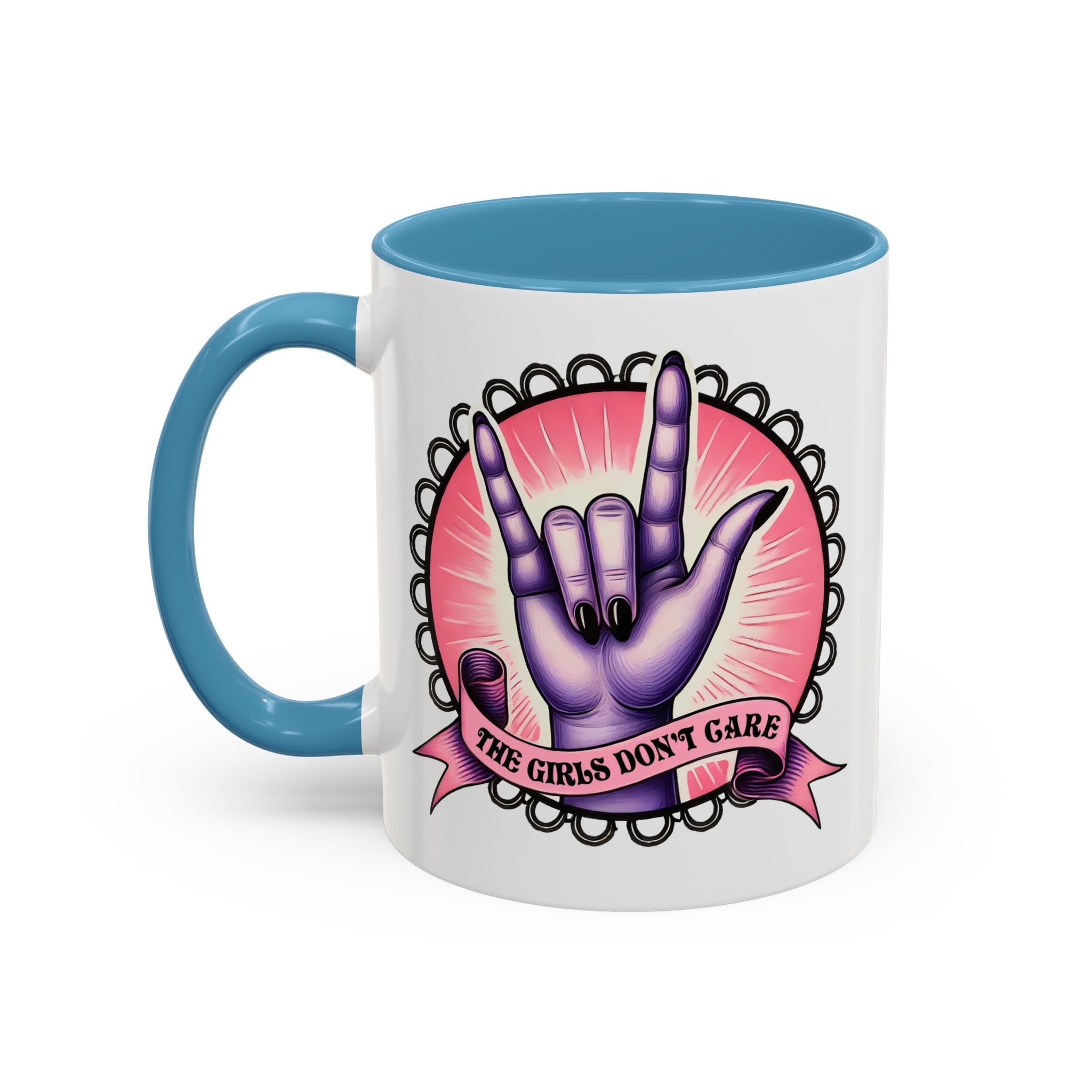 Rock 'n' Roll Accent Coffee Mug - Perfect for Music Lovers, Gift for Her, Unique Office Mug, Fun Coffee Cup, Empowering Gift Idea