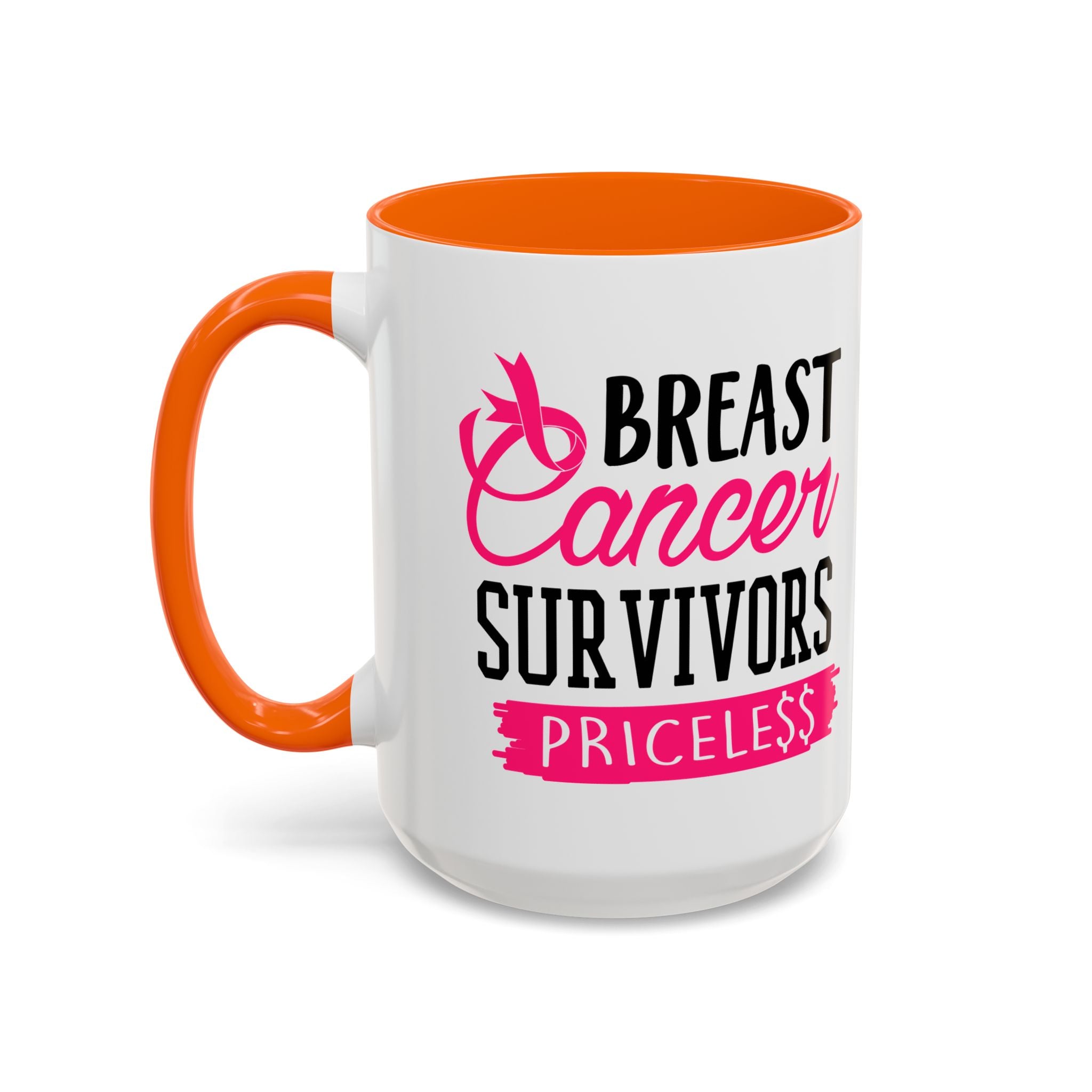 Breast Cancer Survivors Coffee Mug, Inspirational Cancer Gift, Supportive Awareness Mug, Gift for Survivors, Encouraging Morning Coffee