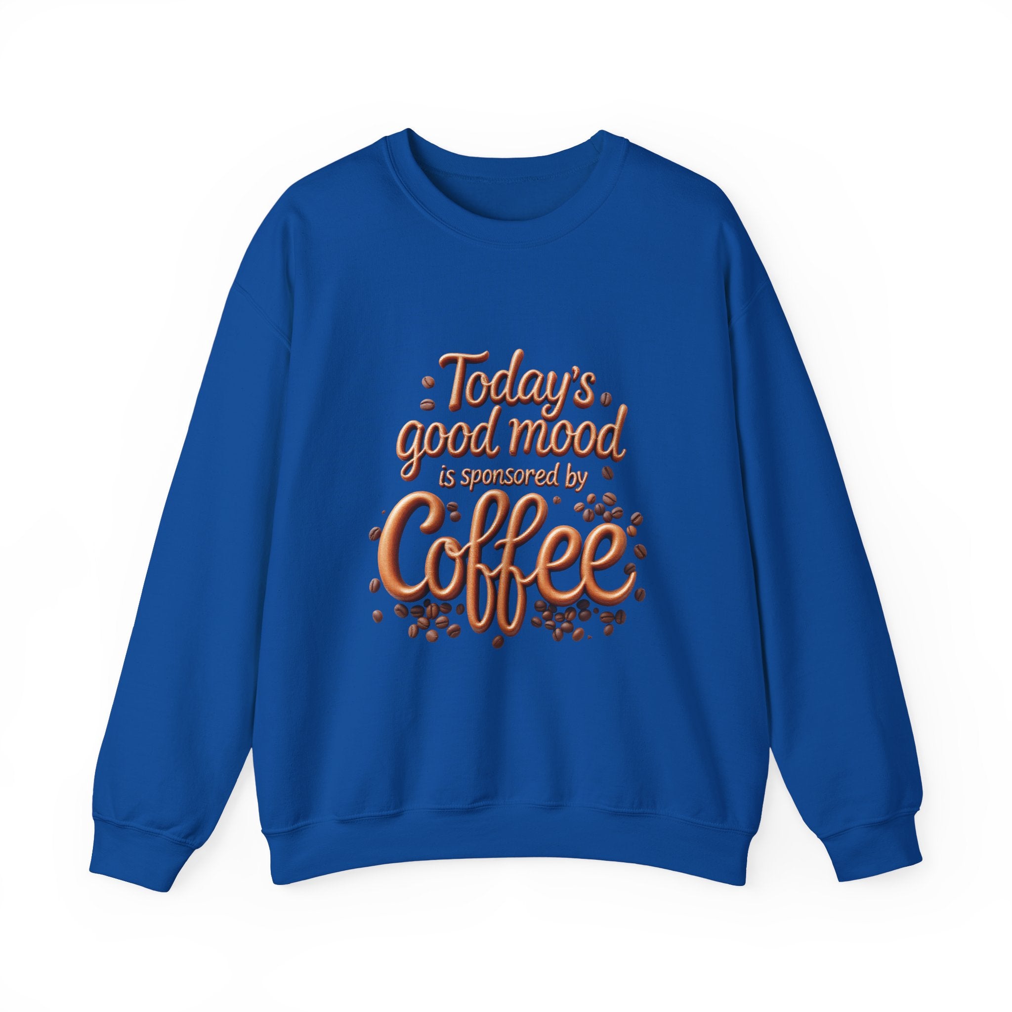 Coffee Mood Crewneck Sweatshirt - Cozy Gift for Coffee Lovers, Perfect for Birthdays, Holidays, Casual Days, Comfortable Wear