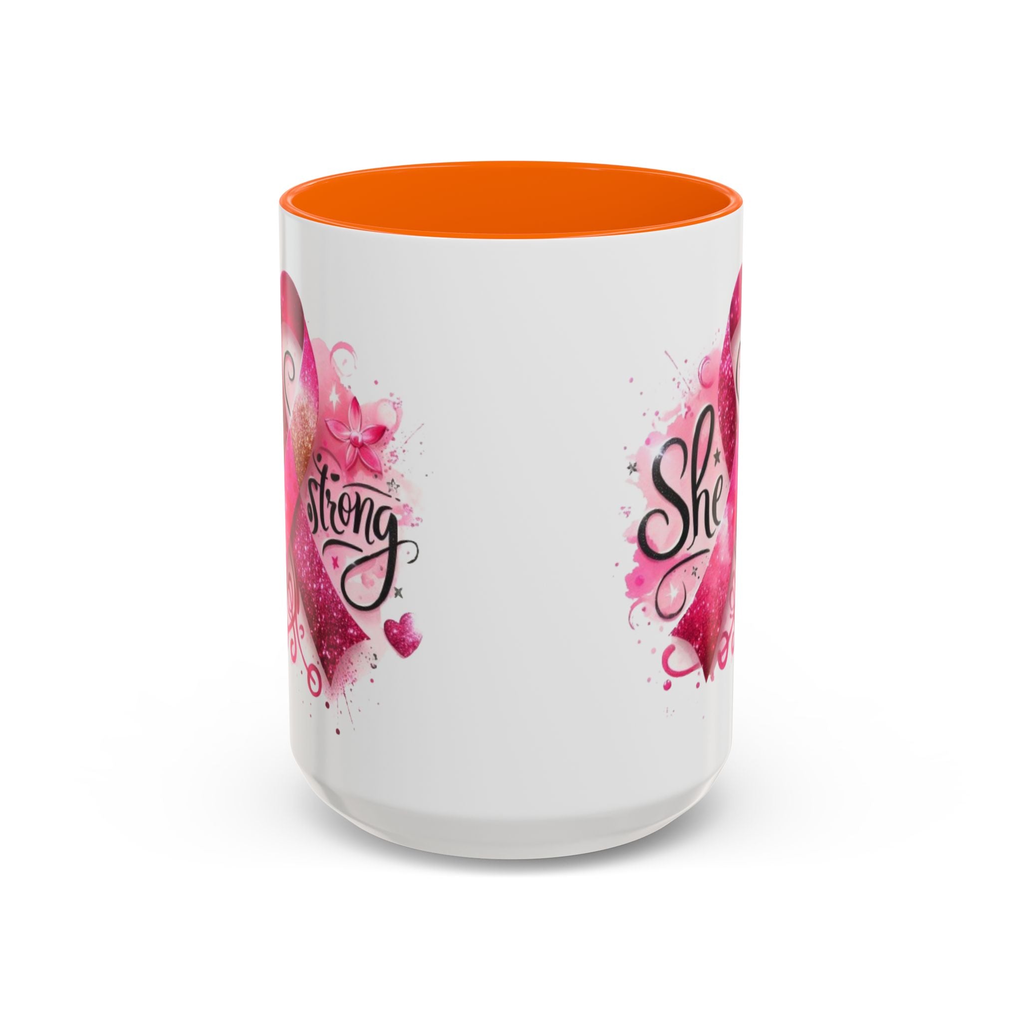 Empowering Pink Ribbon Coffee Mug - Gift for Survivors, Breast Cancer Awareness, Motivational Mug, Inspirational Drinkware, Self-Care Gift