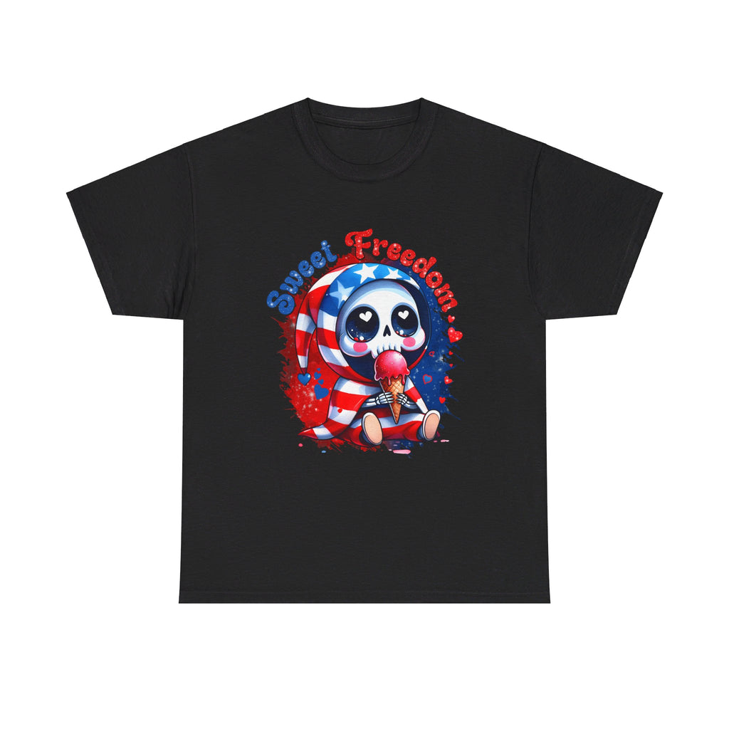 sweet freedom cute reaper Unisex Heavy Cotton Tee men women by mrdragonsfire