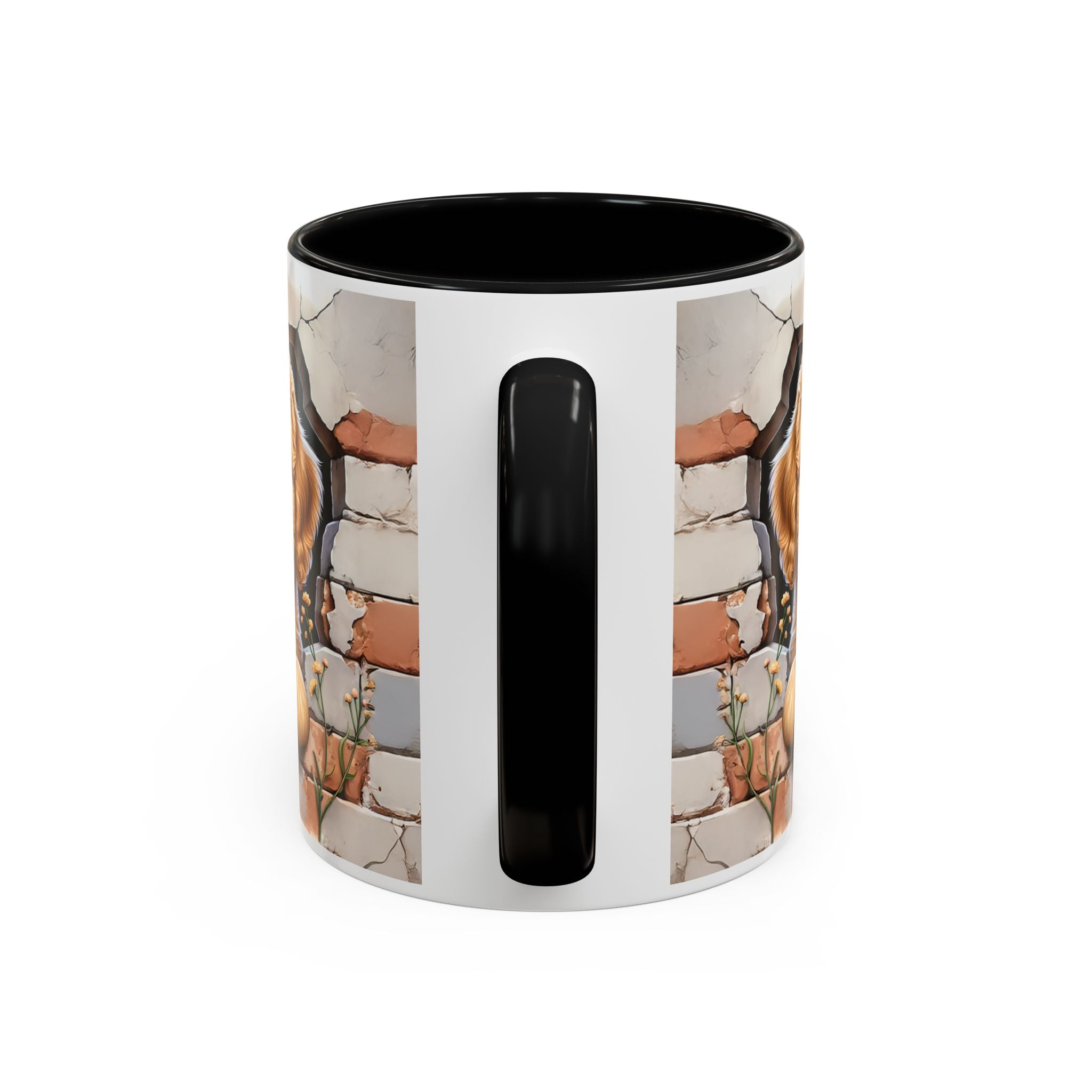 Cute Dog Accent Coffee Mug - Perfect Gift for Pet Lovers, Animal Lovers, Home Decor, Coffee Lovers, Unique Kitchenware