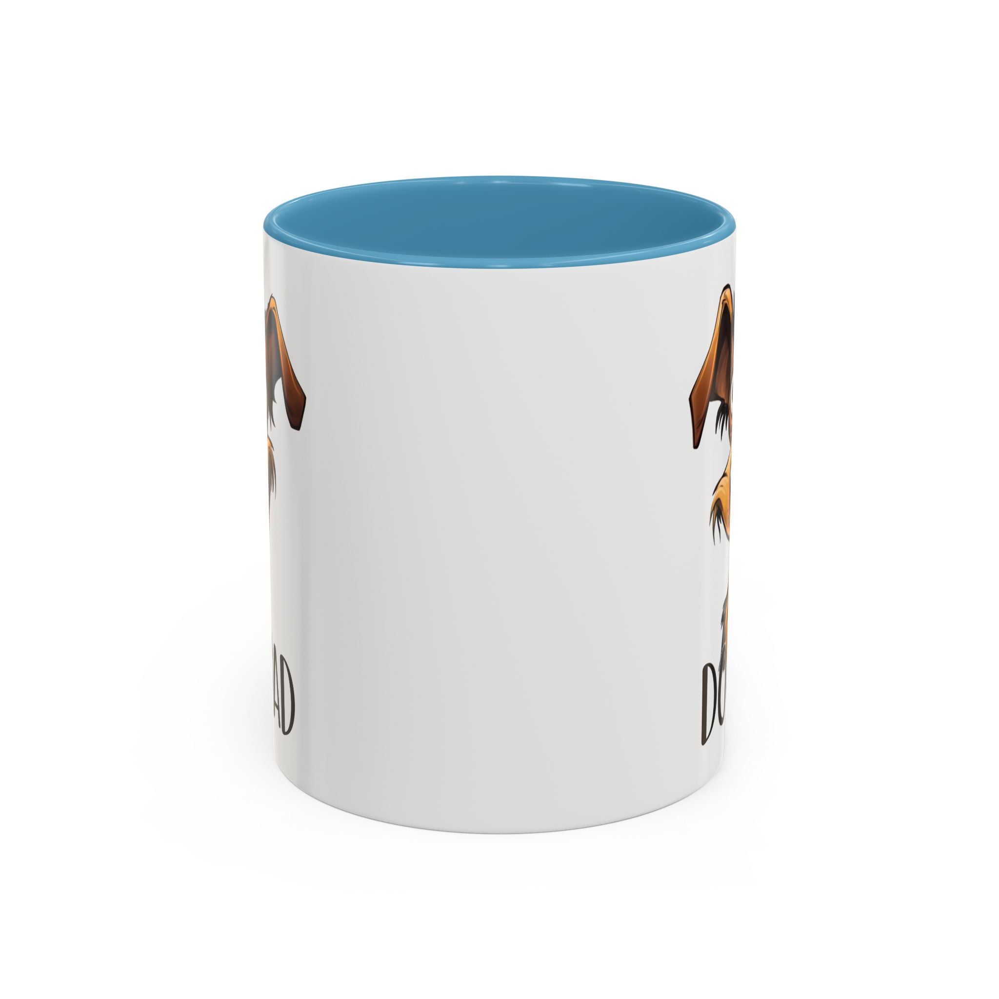 Dog Dad Accent Coffee Mug - Fun Gift for Dog Lovers, Pet Fathers, Father's Day, Birthday, Coffee Lovers