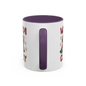 Warm & Cozy Holiday Accent Coffee Mug - Perfect for Winter Mornings, Christmas Gifts, Hot Beverage Lovers, Seasonal Decor, Cozy Vibes