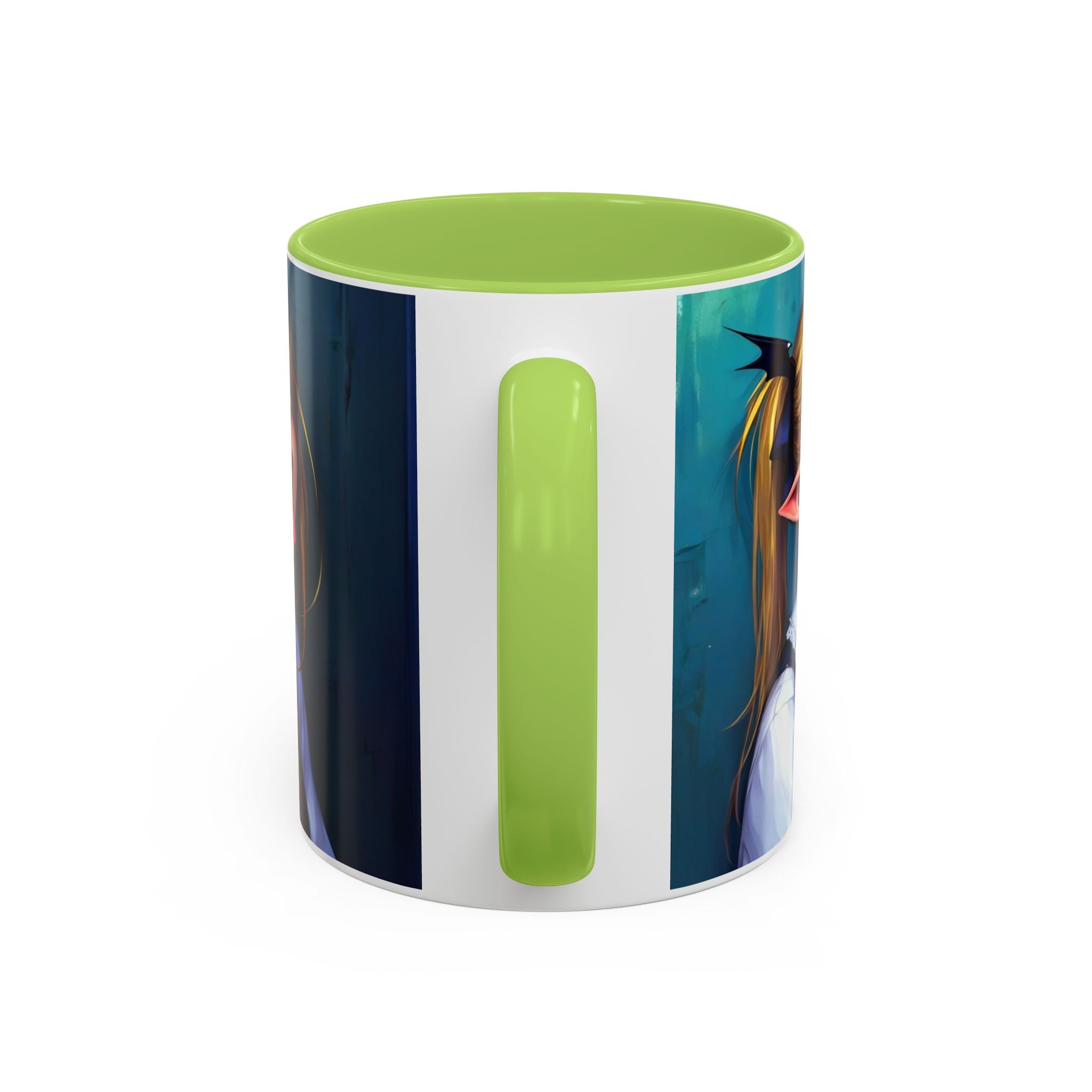 goth vampire girl Gothic Anime Coffee Mug with Edgy Design horror art