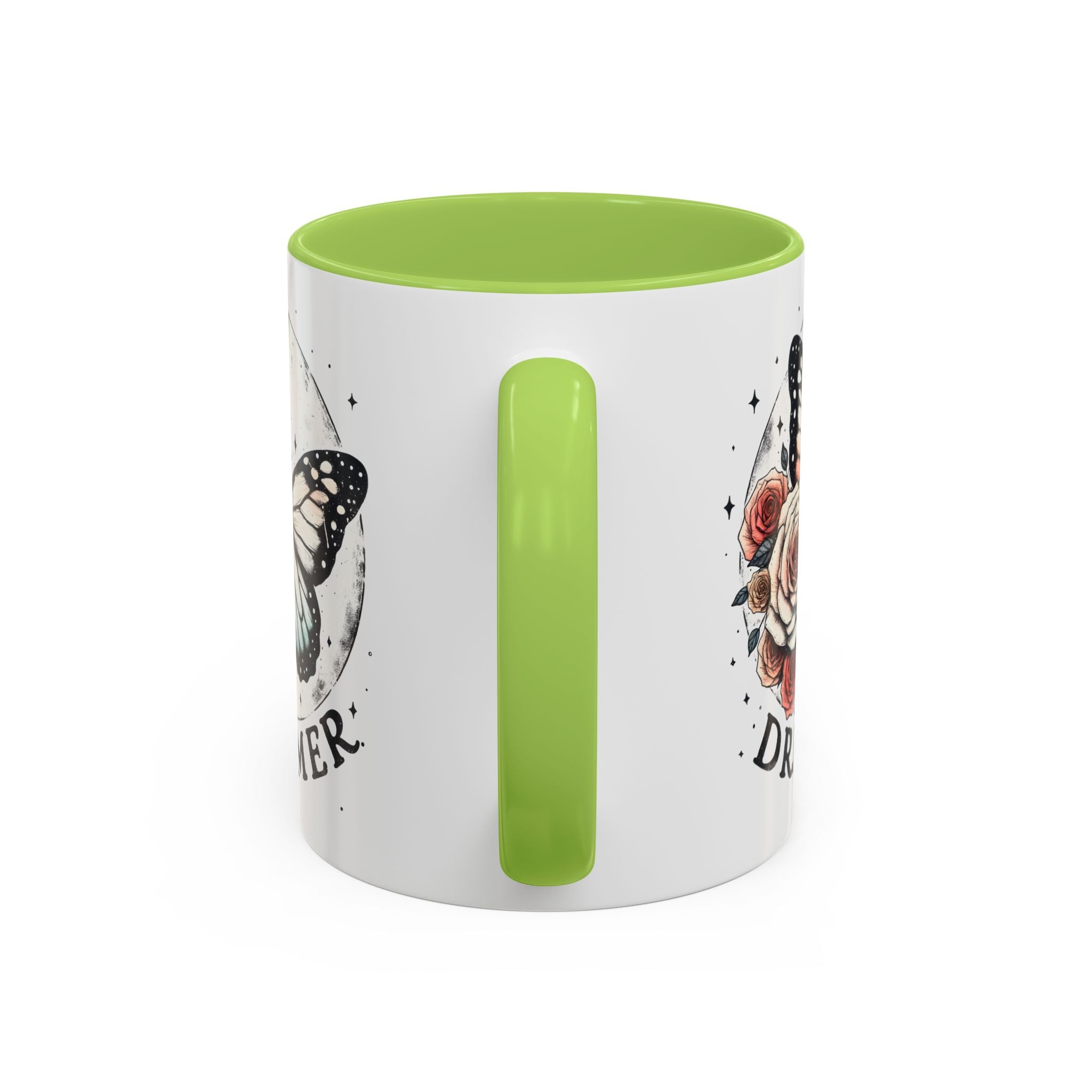 Dreamer Butterfly Coffee Mug - Stylish Accent for Creatives positive vibe freedom nature lover