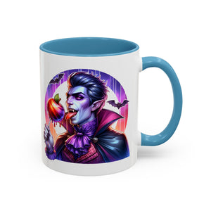 Halloween Vampire Coffee Mug | Spooky Decor, Gift for Monster Lovers, Fall Drinkware, Halloween Party Favor, Unique Caffeine Cup