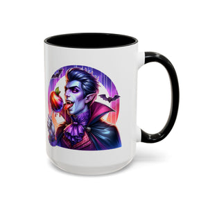 Halloween Vampire Coffee Mug | Spooky Decor, Gift for Monster Lovers, Fall Drinkware, Halloween Party Favor, Unique Caffeine Cup