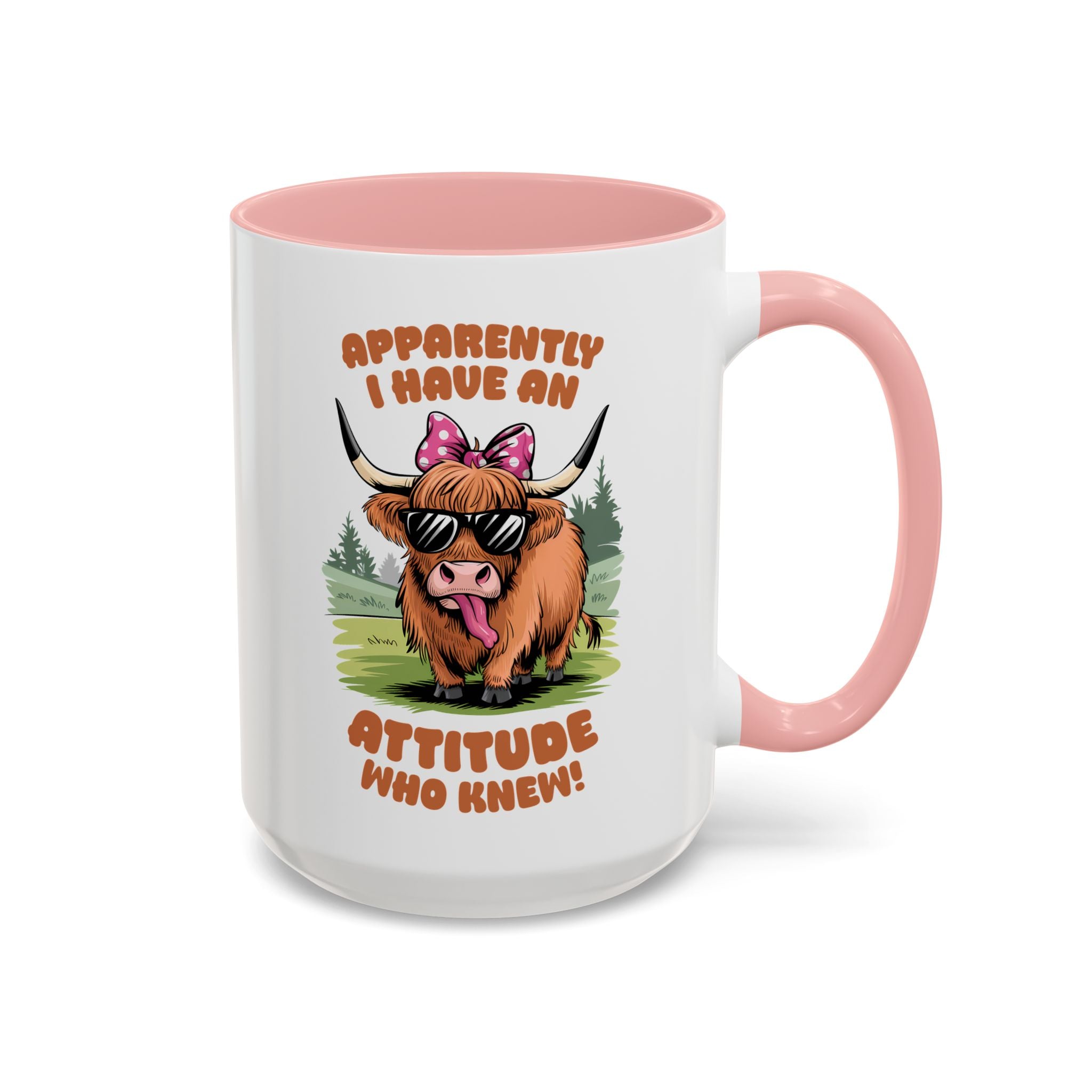 Fun Attitude Coffee Mug - Perfect Gift for Animal Lovers cow farm humor