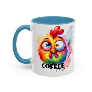 funny Chicken Coffee Mug - Whimsical Gift for Coffee Lovers,  Drinkware, Home Decor, Kitchen Essentials