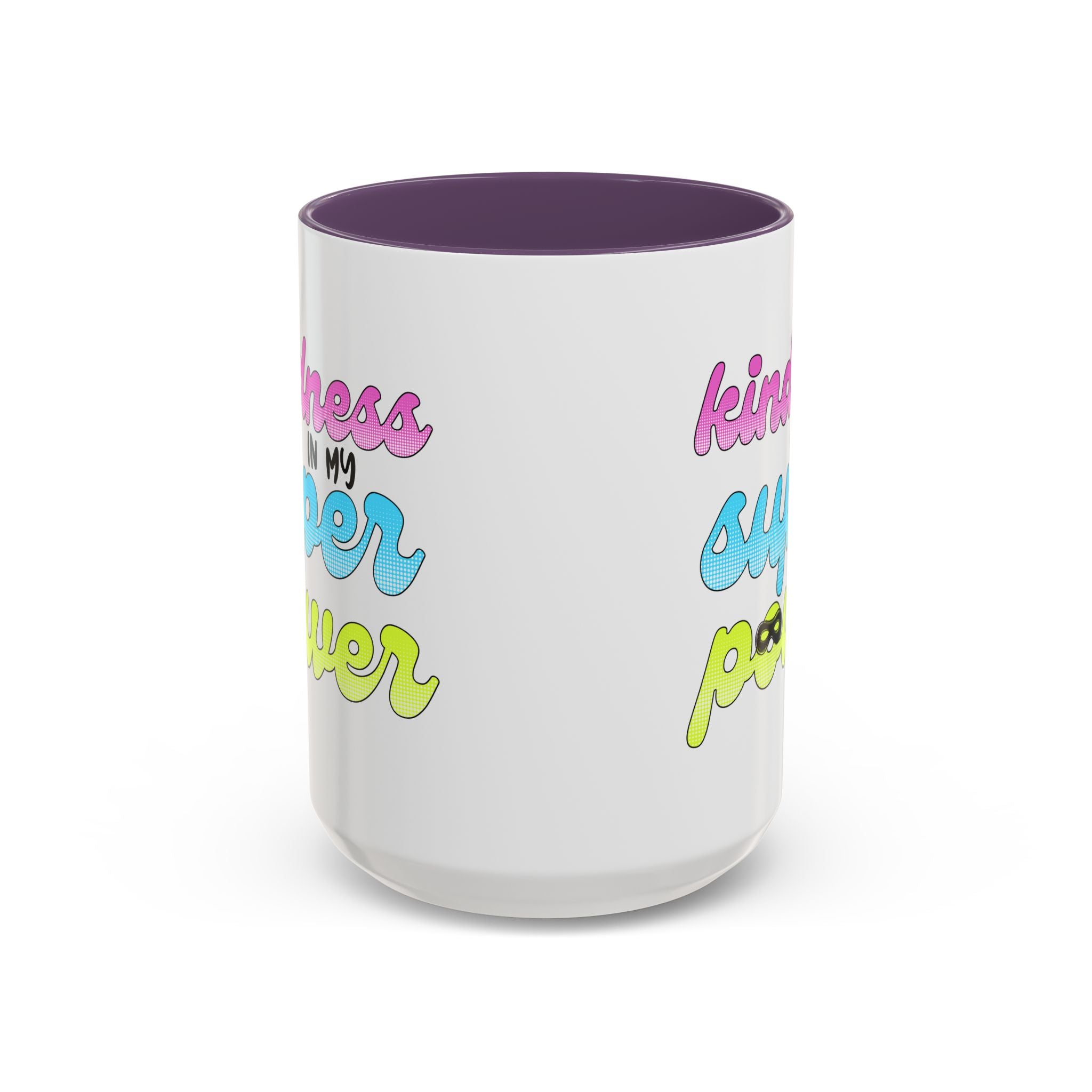 Kindness Superpower Coffee Mug, Inspirational Gift for Friends, Motivational Work Mug, Cute Drinkware for All Occasions, Unique