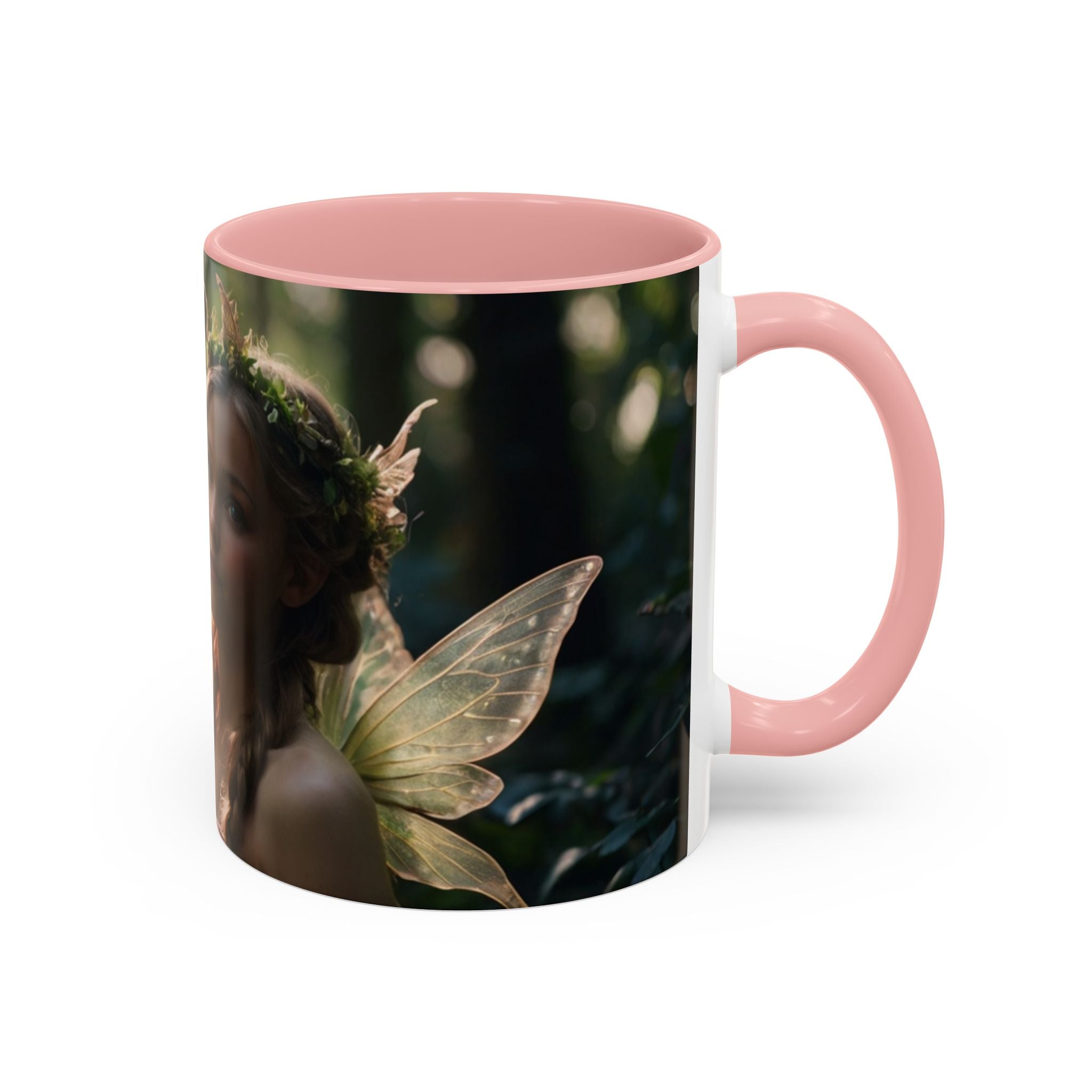 Fairy Forest Accent Coffee Mug - Enchanting Design for Nature Lovers