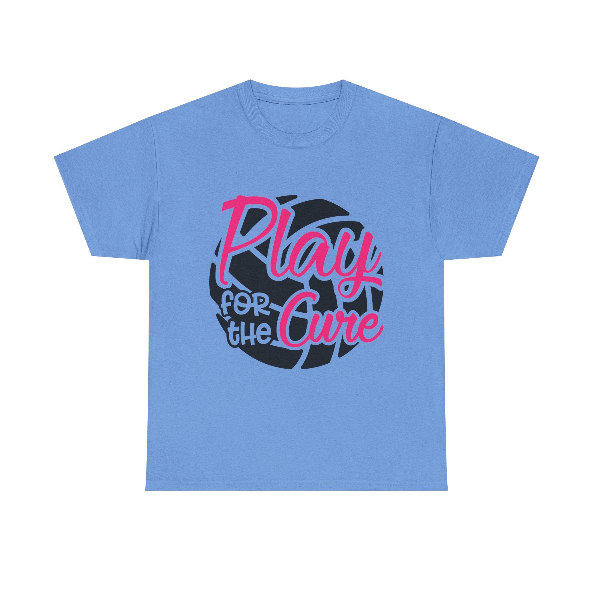 Unisex Motivational Sports Tee - "Play for the Cure" - Ideal for Team Events, Charity Runs, Sports Fans, Fitness Gifts, Casual Wear, [...]