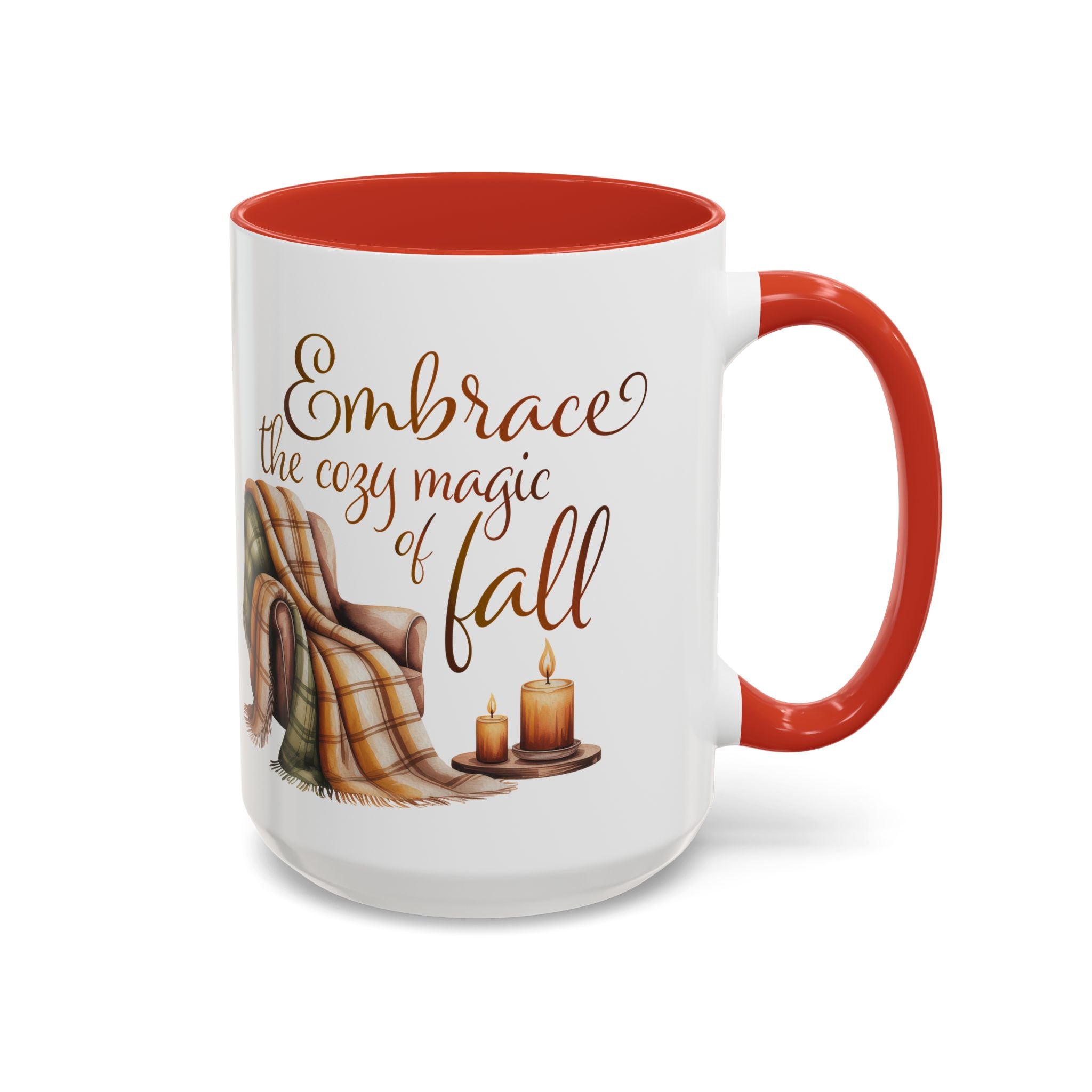 Cozy Fall Coffee Mug - Embrace the Magic of Fall, Autumn Decor, Seasonal Gifts, Home Coffee Cup, Warm Beverage Mug, Fall Vibes Mug