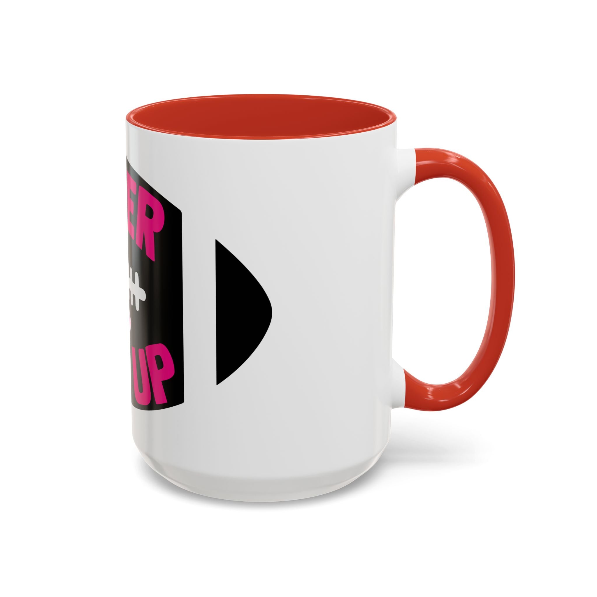 Inspirational Breast Cancer Awareness Coffee Mug - Never Give Up, Motivational Gift, Supportive Keepsake, Home or Office Decor