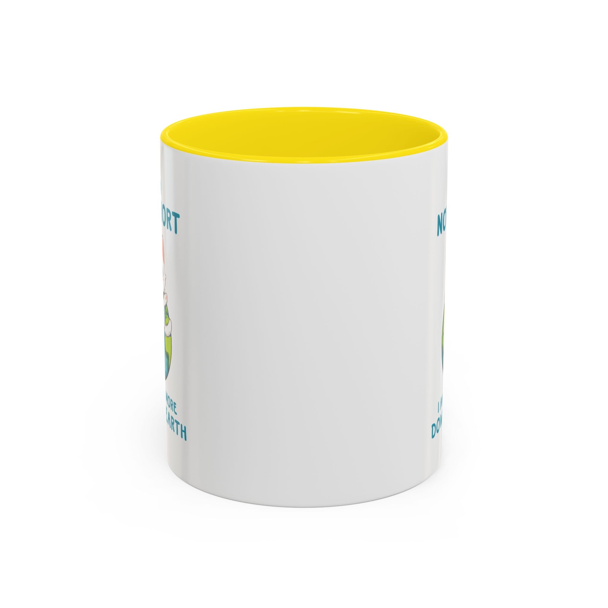 Cute Down to Earth Cat Coffee Mug - Perfect Gift for Cat Lovers