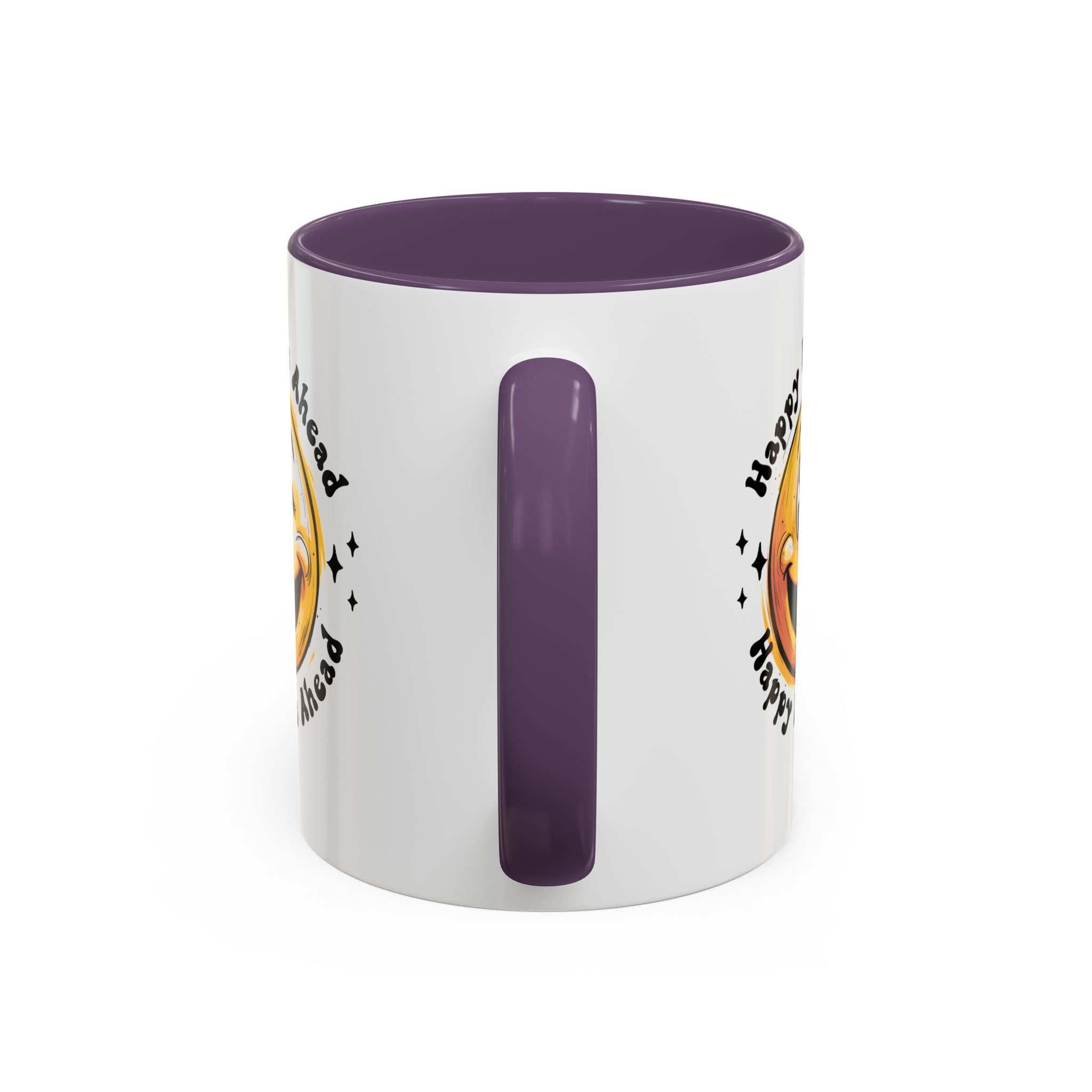 Happy Days Ahead Coffee Mug - Smiley Face Design - 11oz & 15oz