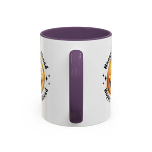 Happy Days Ahead Coffee Mug - Smiley Face Design - 11oz & 15oz