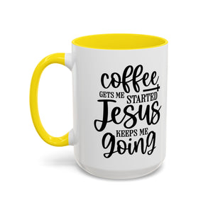 Inspirational Coffee Mug for Believers - Perfect Gift for Faith Lovers, Christians, and Coffee Enthusiasts, Ideal for Birthdays