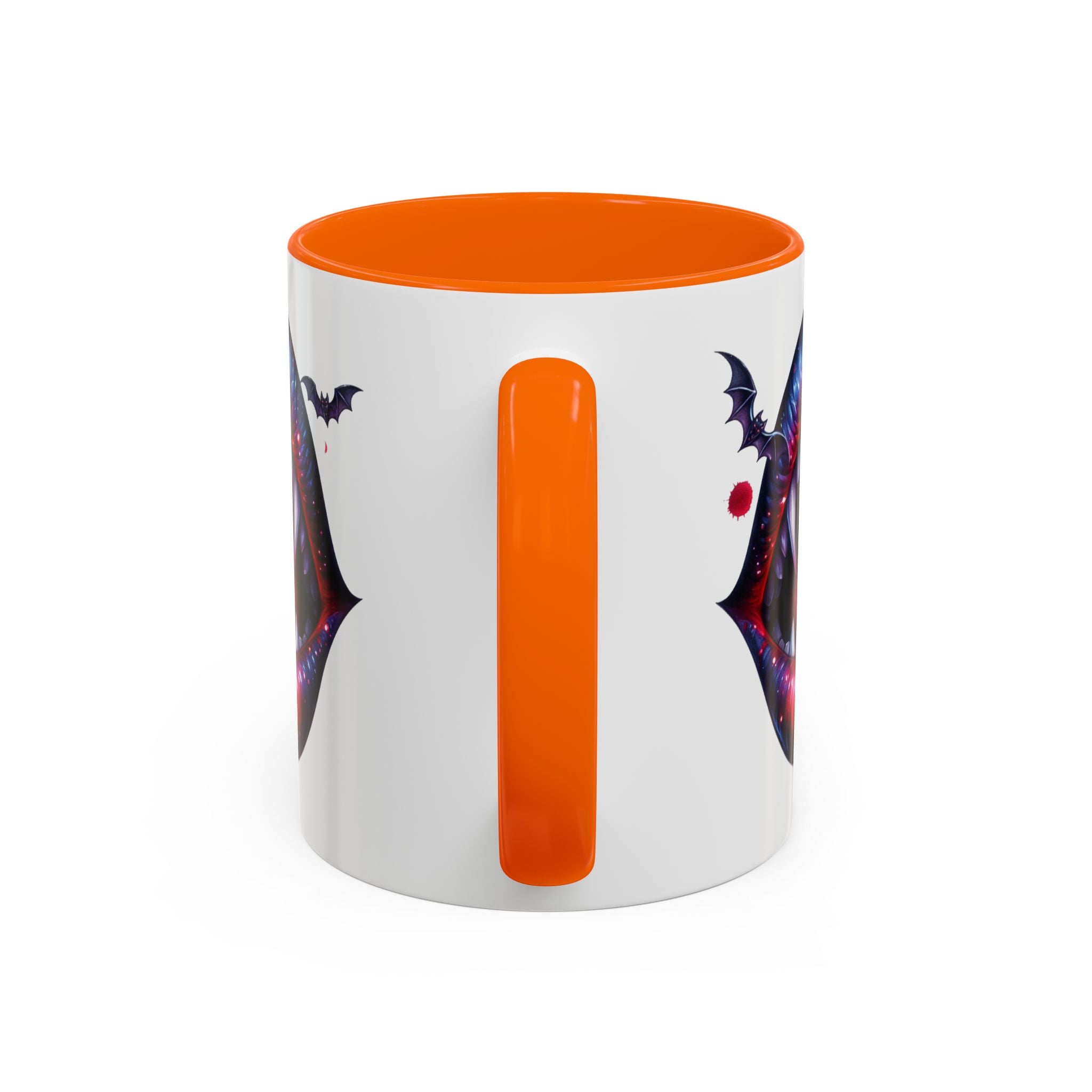 Vampire Lips Coffee Mug, Gothic Drinkware, Halloween Gift, Spooky Kitchen Decor, Vampires, Halloween Party Accessories