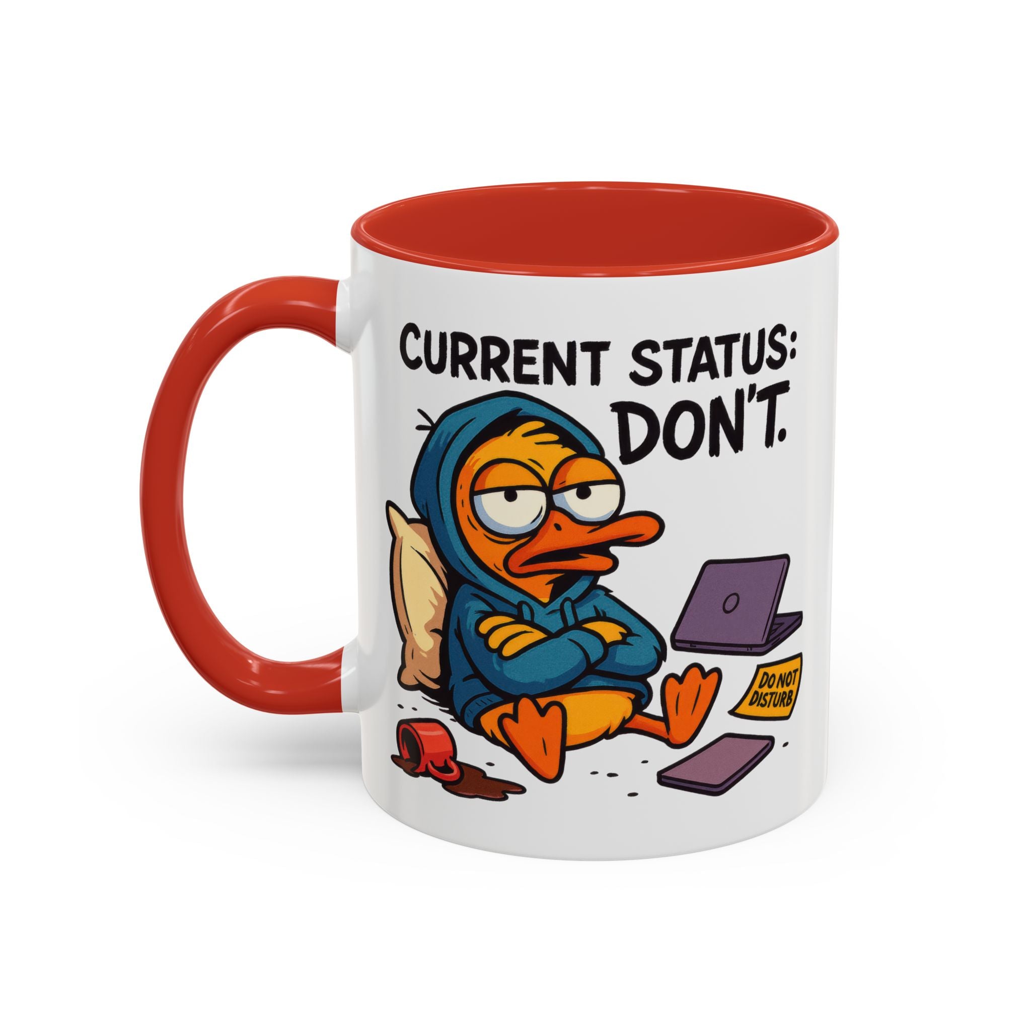 Chill Vibes Coffee Mug, Perfect for Lazy Days, Gift for Homebodies, Quirky Coffee Lover, Fun Desk Accessory, Work from Home Essentials