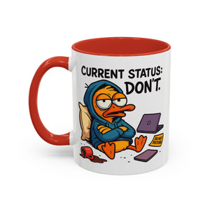 Chill Vibes Coffee Mug, Perfect for Lazy Days, Gift for Homebodies, Quirky Coffee Lover, Fun Desk Accessory, Work from Home Essentials