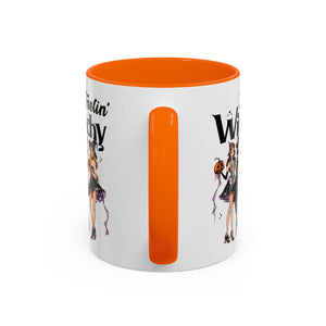 Witchy Accent Coffee Mug - Spooky Halloween Mug, Witchy Decor, Gift for Her, Fall Coffee Cup, Party Mug