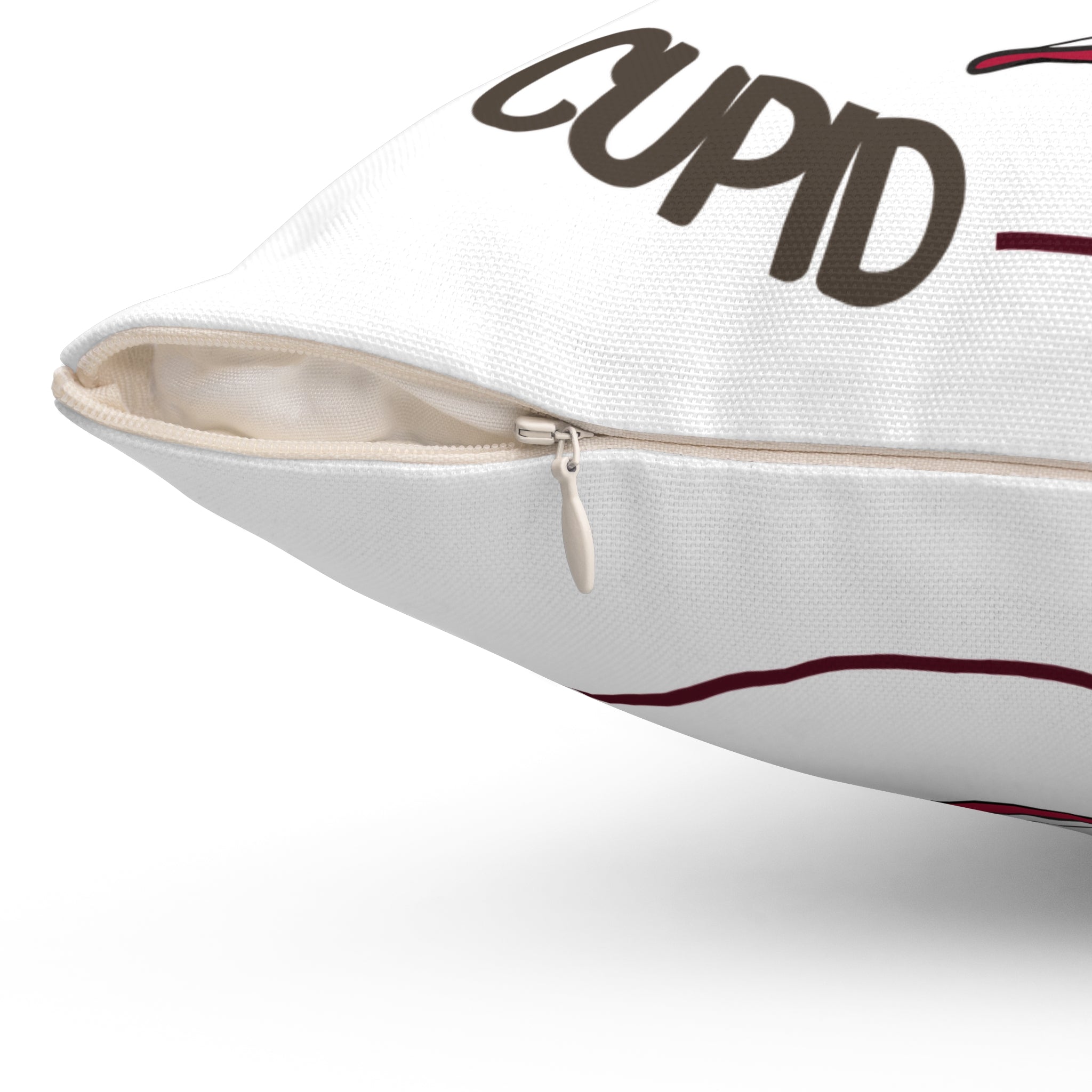 Not Today Cupid Throw Pillow — Funny Anti-Valentine Decorative Pillow