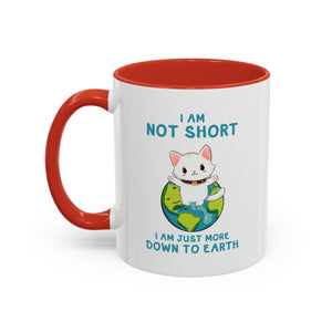 Cute Down to Earth Cat Coffee Mug - Perfect Gift for Cat Lovers
