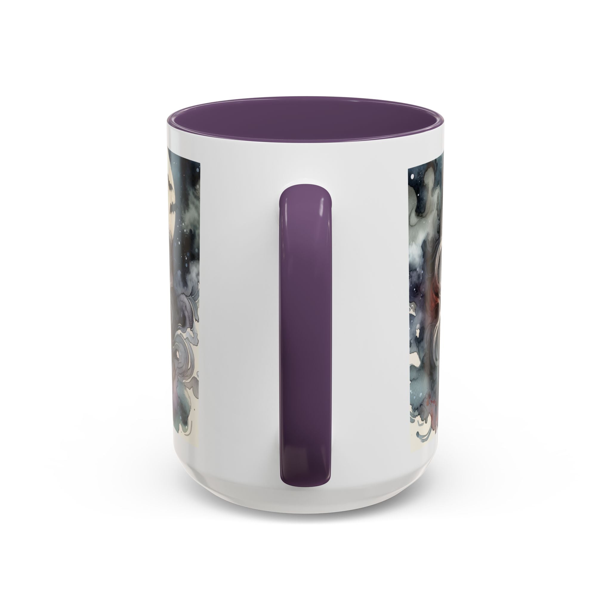 Gothic vampire Elegance Coffee Mug,  Halloween Decor, Dark Art Mug, Spooky Homeware