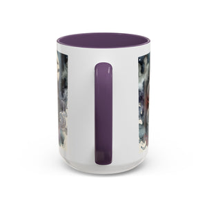 Gothic vampire Elegance Coffee Mug,  Halloween Decor, Dark Art Mug, Spooky Homeware