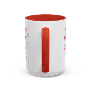 cancer awareness Team Pink Goose Cheer Squad Coffee Mug - Cute Animal Mug for Fun Gifts,   Home Decor/Office Use