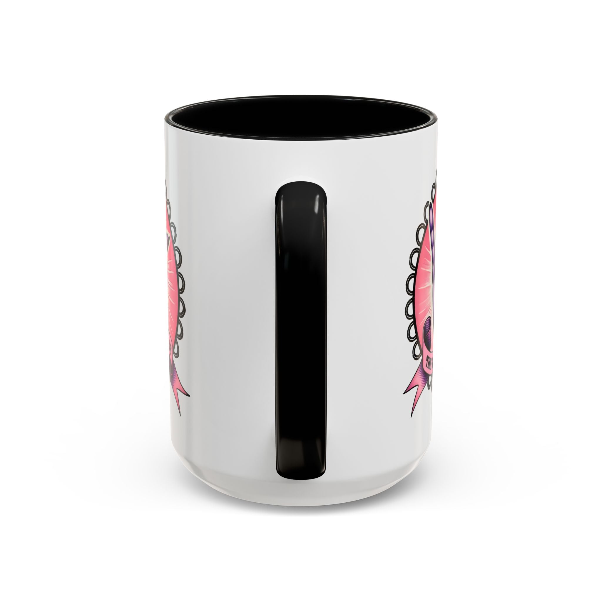 Rock 'n' Roll Accent Coffee Mug - Perfect for Music Lovers, Gift for Her, Unique Office Mug, Fun Coffee Cup, Empowering Gift Idea