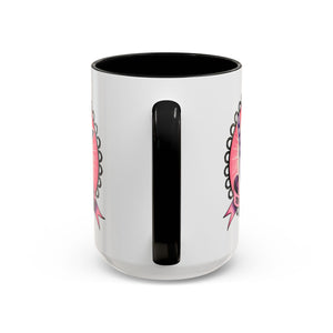 Rock 'n' Roll Accent Coffee Mug - Perfect for Music Lovers, Gift for Her, Unique Office Mug, Fun Coffee Cup, Empowering Gift Idea