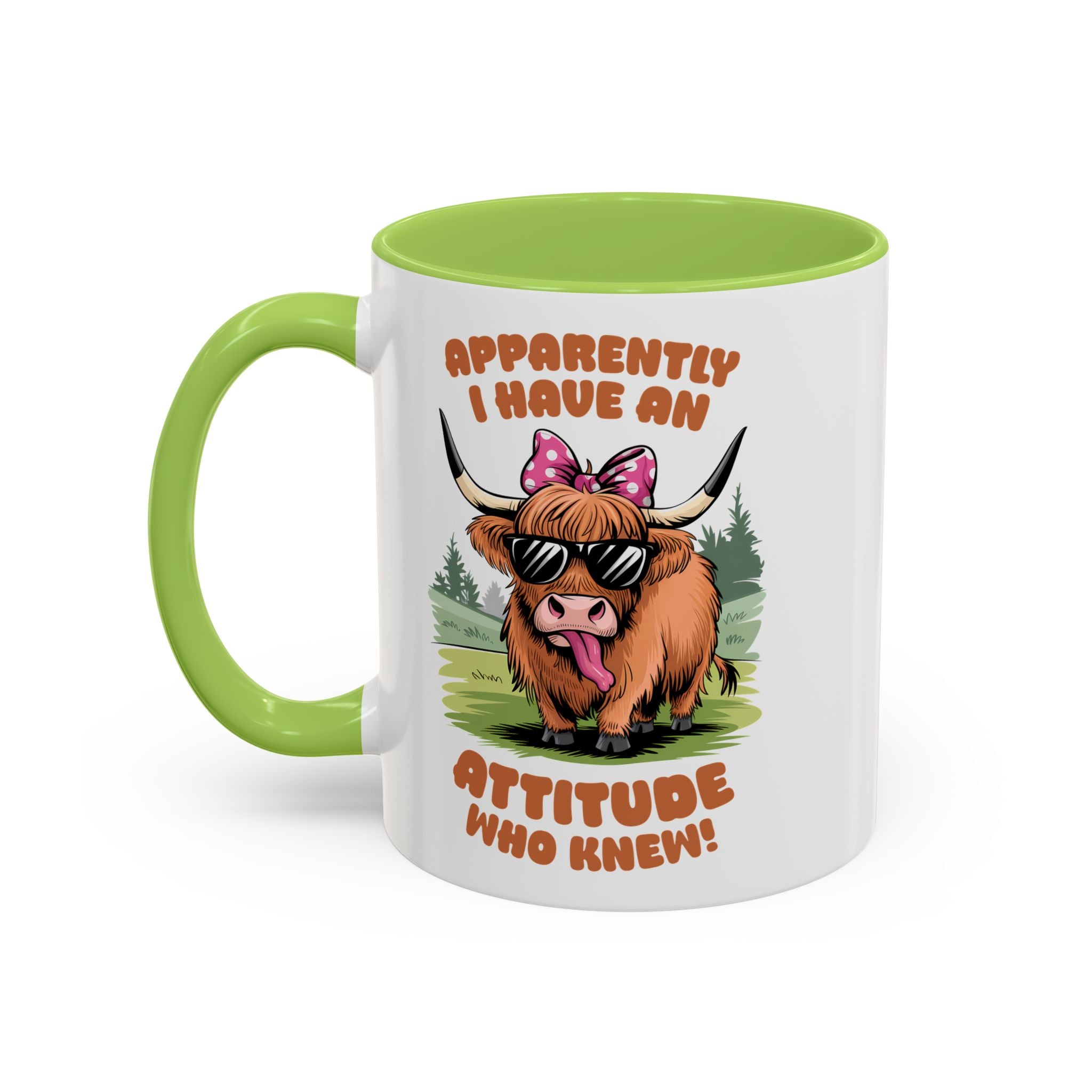 Fun Attitude Coffee Mug - Perfect Gift for Animal Lovers cow farm humor