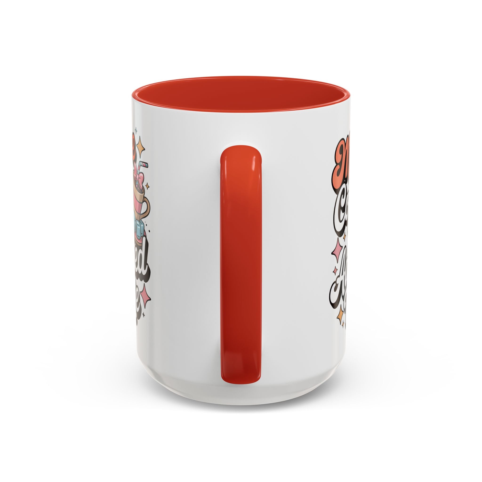 Coffee Addict Accent Mug - Fun Design for Coffee Lovers