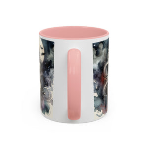 Gothic vampire Elegance Coffee Mug,  Halloween Decor, Dark Art Mug, Spooky Homeware
