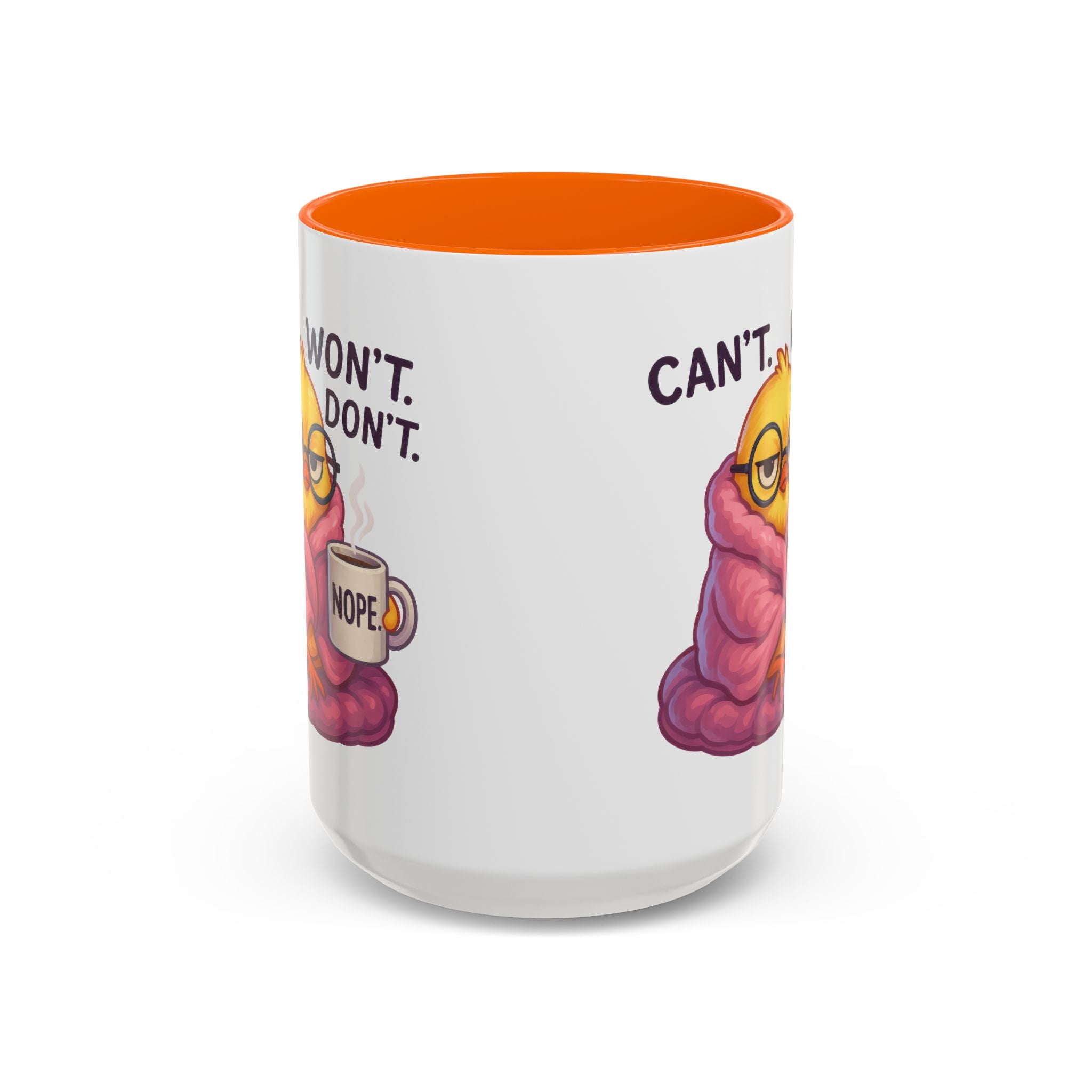 Cozy Cartoon Coffee Mug - Perfect for Lazy Days, Gifts for Friends, Cute Coffee Cups, Inspirational Morning Mug, Funny Beverage Container